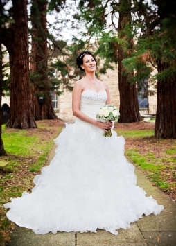Wedding Bride poses